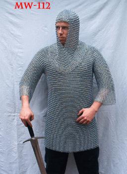 Kettenhemd ohne Haube (M,L,XL)