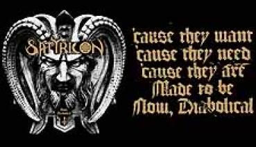 Satyricon - Now Diabolical Lyrics  Kap.Pullover / HSW  XL