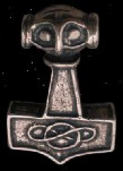 Thorshammer Messing - Anhänger