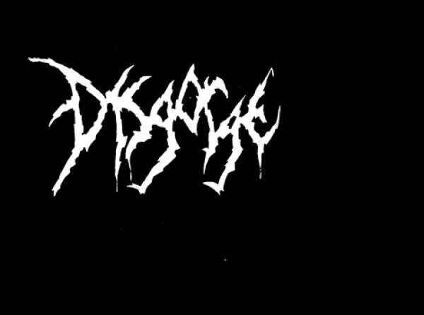 Disgorge (US) - white Logo  Shirt