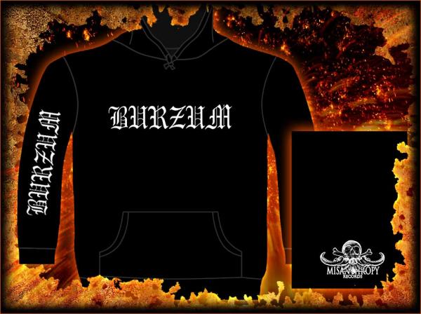 Burzum - Logo Misanthrophy  Kap.Jacke / ZIP-Hood