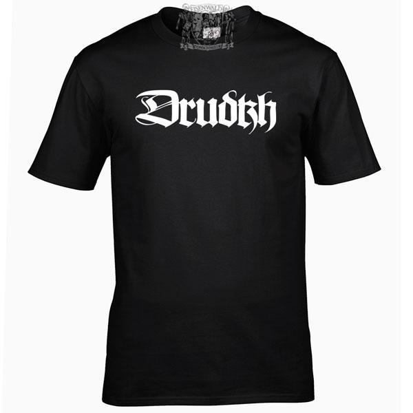 Drudkh - white Logo  Shirt