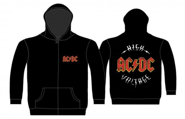 AC/DC   High Voltage  Kap.Jacke / ZIP-Hood