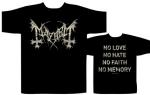 Mayhem - No Love No Hate  Shirt