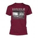 Burzum - Aske 2013 maroon  Shirt